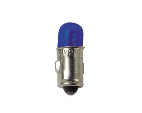 Bec clasic 2W 12V iluminat bord soclu metal BA7s 2buc - Albastru
