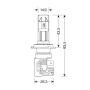 Bec Halo Led Serie 8 Halo Killer H7 25W PX26d 9/32V 2buc