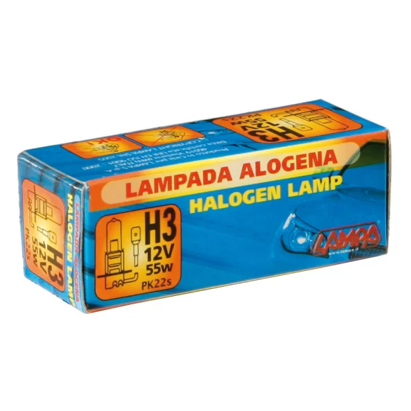 Bec halogen 12V - H3 - 55W - PK22s 1buc Lampa