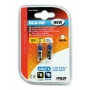 Bec halogen Blu-Xe 12V 6W BAX9s asim 2buc - Albastru