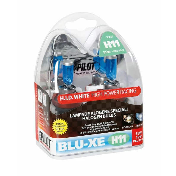 Bec halogen Blu-Xe  H11 55W PGJ19-2 12V 2buc