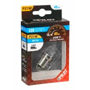Bec Hyper-Led12 - 4SMD 24V frana soclu met P21W BA15s 1buc - Alb