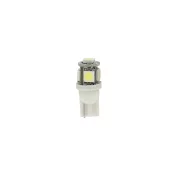 Bec Hyper-Led15 - 5SMD 24V pozitie T10 W2,1x9,5d 2buc - Alb