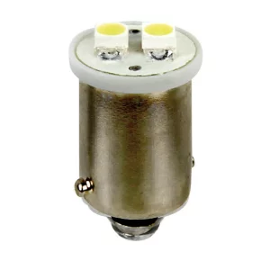 Bec Hyper-Led4 - 2SMD 12V pozitie soclu metal BA9s 2buc - Alb