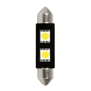 Bec Hyper-Led4 - 2SMD 12V sofit 10x42mm soclu SV8,5-8 1buc - Alb