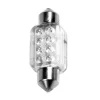 Bec LED 12V - 13x35mm - 8LED Sofit SV8,5-8 1buc - Albastru