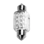Bec LED 12V - 13x35mm - 8LED Sofit SV8,5-8 1buc - Albastru