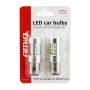 Bec Led 24SMD 3030 12/24V Pozitie, frana, 1157, P21/5W, BAY15d Canbus 2buc - Alb