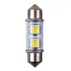 Bec Led - 2SMD 12V sofit T11x36mm soclu SV8,5-8 2buc - Alb