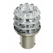 Bec Multi-Led 36Led 12V Frana, Ceata - P21W BA15s - Rosu
