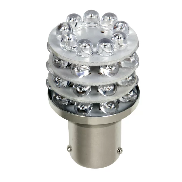 Bec Multi-Led 36Led 12V Frana, Ceata - P21W BA15s - Rosu