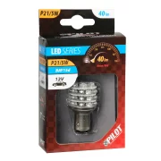 Bec Multi-Led 36Led 12V - P21/5W Pozitie, Frana BAY15d 1buc - Rosu