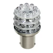 Bec Multi-Led 36Led 12V - P21/5W Pozitie, Frana BAY15d 1buc - Rosu