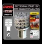 Bec Multi-Led 36Led 12V - PY21W Semnalizare BAU15s asim 1buc - Portocaliu
