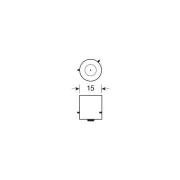 Bec Original Line 12V - PY21W - 21W Semnalizare galben BAU15s 1buc Osram