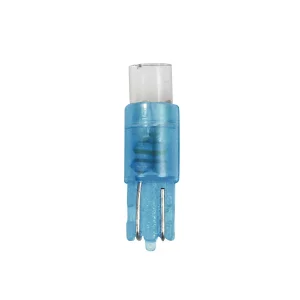 Bec tip LED 12V iluminat bord soclu pl. T5 W2x4,6d 5buc - Albast