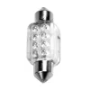 Bec tip LED 12V sofit cu 8 leduri 13x35mm SV8,5-8 1buc - Verde