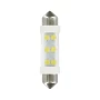 Bec tip LED 24V sofit cu 6 leduri 11x41mm SV8,5-8 2buc - Alb