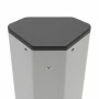 Bloc multiprize incorprabil, de colţ, rabatabil + 2x USB, 2,1A
