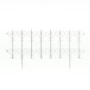 Bordura pt. pat de flori / gard - 61 x 30 - alb