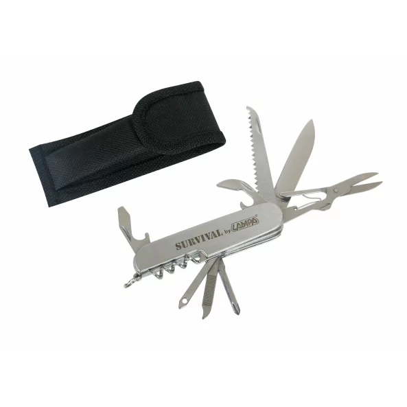 Briceag multifunctional kit supravietuire 11 in 1