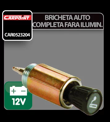 Carpoint - 12V cigarette lighter set without lighting