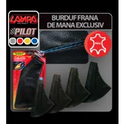 Burduf frana de mana Exclusive - Negru/Galben