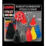 Burduf schimbator viteza cu snur - Negru