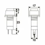 Buton1 circuit1A-250VOFF-ONnegru