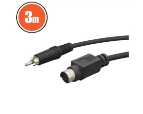 Cablu RCA / S-VIDEOfisa RCA-filsa S-VIDEO3,0 m