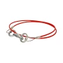 Brake-away cable for trailer110cm 1000N/98kg