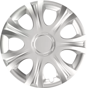 Capace roti auto Impulse 4buc - Argintiu - 16&#039;&#039;
