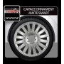 Capace roti auto Smart 4buc - Argintiu - 13&#039;&#039;
