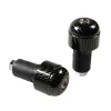 Capete ghidon motocicleta universale SU-14 2buc - Carbon
