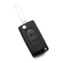 Citroen / Peugeot 307 - Carcasa tip cheie briceag cu 3 butoane, lama VA2-SH3, fara suport baterie, buton portbagaj