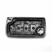 Citroen / Peugeot 406 - Carcasa tip cheie briceag cu 3 butoane, lama NE78-SH3 cu suport baterie si buton portbagaj