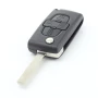Citroen / Peugeot - Carcasa tip cheie briceag cu 4 butoane, fara suport baterie, model VA2-SH4