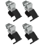 Cleme prindere kit pentru bare Snap 4buc - K-1
