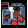 Safety belt clips