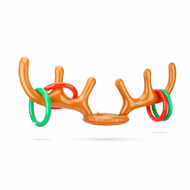 Coarne de ren gonflabile - cu cercuri colorate - 93 cm