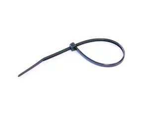 Coliere plastic 100buc 0,36x30cm - Negru