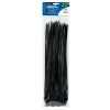 Coliere plastic 100buc 0,46x30cm - Negru