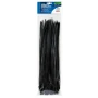 Coliere plastic 100buc 0,46x30cm - Negru