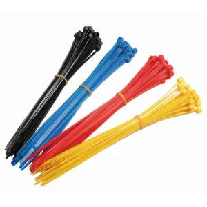 Coliere plastic color 100buc - 0,46x20cm