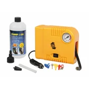 Compresor aer Pump&amp;Go 12V si kit etansare pneuri