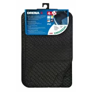 Covorase pvc universale Drena 4 negre 4buc