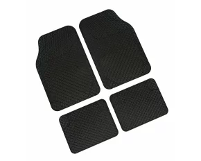 Covorase pvc universale Drena 4 negre 4buc