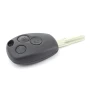 Dacia / Renault - Carcasa cheie cu 3 butoane si suport baterie din inox