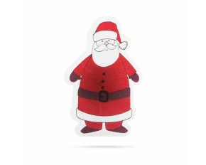 Decoraţie de Crăciun cu LED RGB - autocolant - model Moş Crăciun