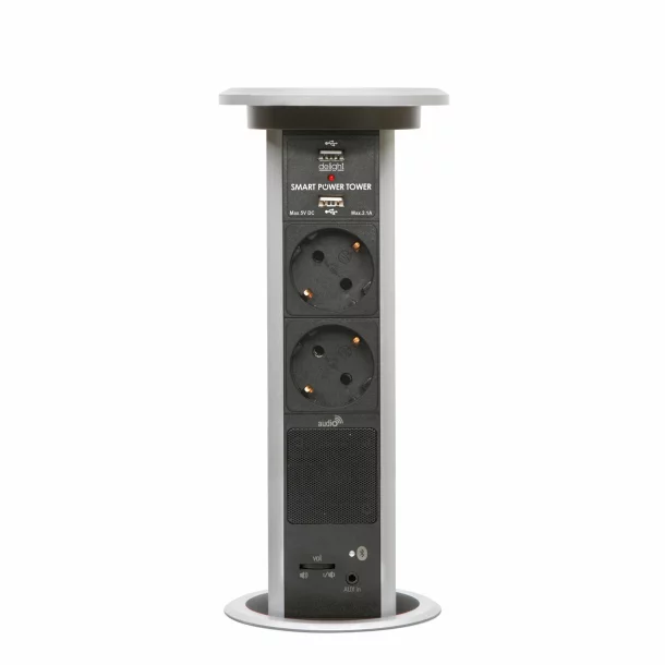 Distribuitor camuflat cu motor - cu Bluetooth, argintiu